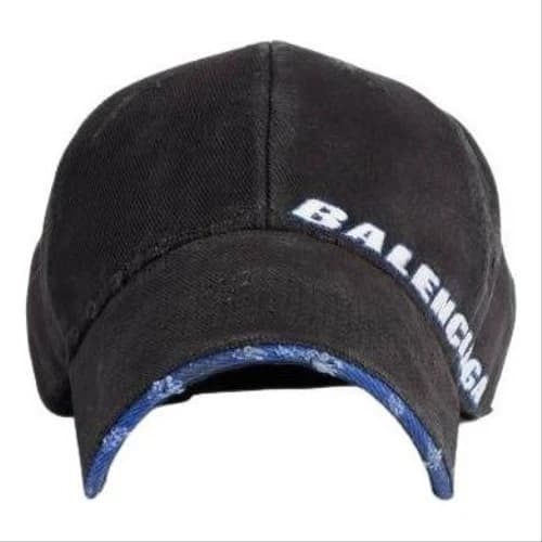Balenciaga Tilted Typo Cap 'Black'