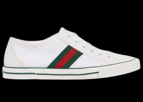 Gucci Tennis 1977 Sneaker White Canvas Web