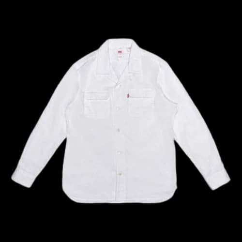 LEVI'S Levis Casual lapel Long Sleeves Shirt White