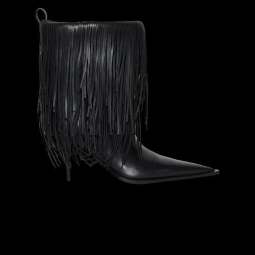 Balenciaga Fringe Bootie 'Black' (Women's)
