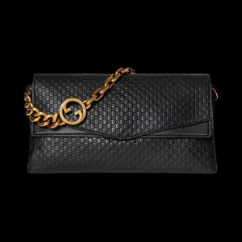 Gucci Large Shoulder Bag With Chain 'Pepper Brown'