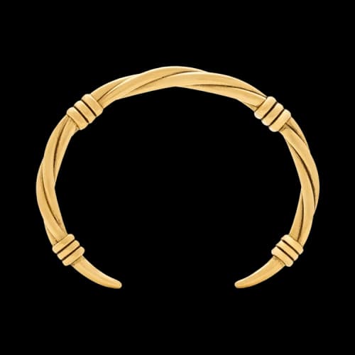 Saint Laurent Bracelet Fils Twiste 'Patine'