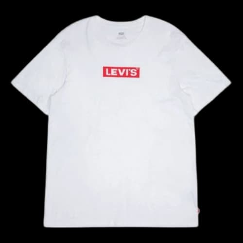 LEVI'S Levis Casual Pure Cotton Short Sleeve White
