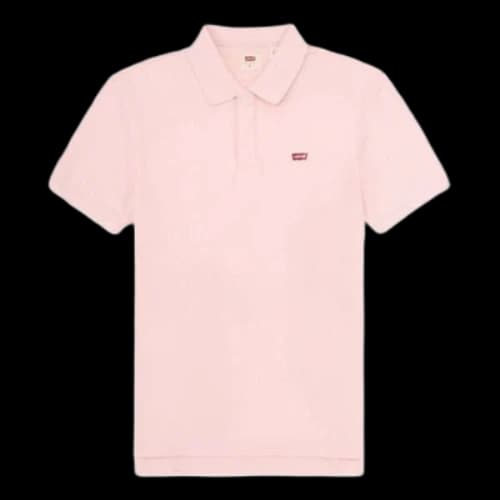 LEVI'S Levis Casual lapel Short Sleeve Polo Shirt Pink