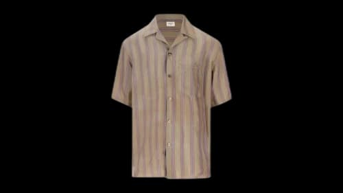 Saint Laurent Chemise Boxy Shirt Taupe