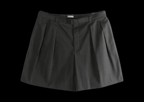 Saint Laurent Bermuda Fit Rondamp Shorts Noir