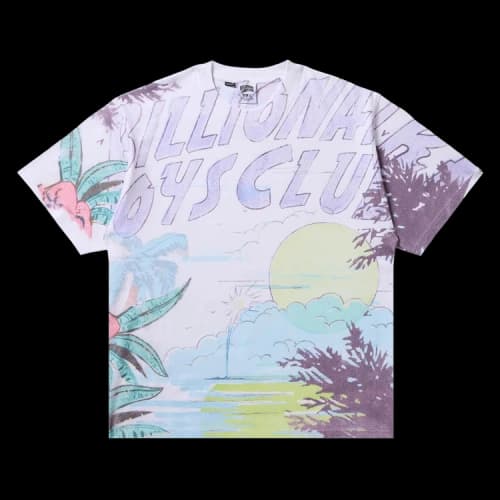 Billionaire Boys Club Sunrise Oversized T-Shirt 'White'
