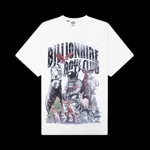 Billionaire Boys Club Smokey Short-Sleeve Oversize Knit 'White'