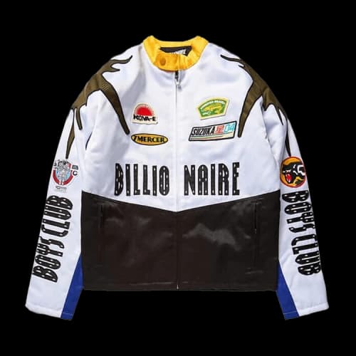 Billionaire Boys Club Mercer Moto Jacket 'White'