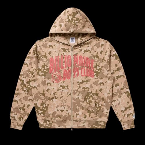 Billionaire Boys Club Camo Zip Hoodie 'Doeskin'