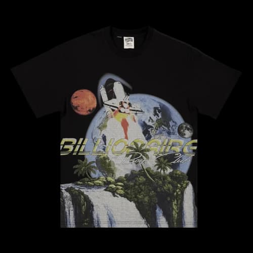 Billionaire Boys Club Waterfalls T-Shirt 'Black'