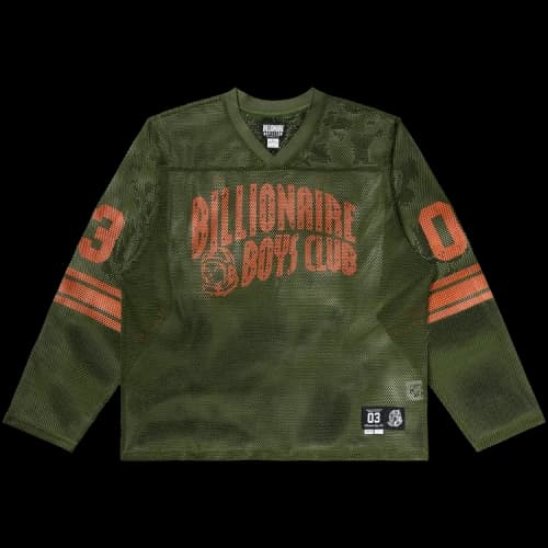 Billionaire Boys Club Zone Long-Sleeve Knit Jersey 'Black Forest'