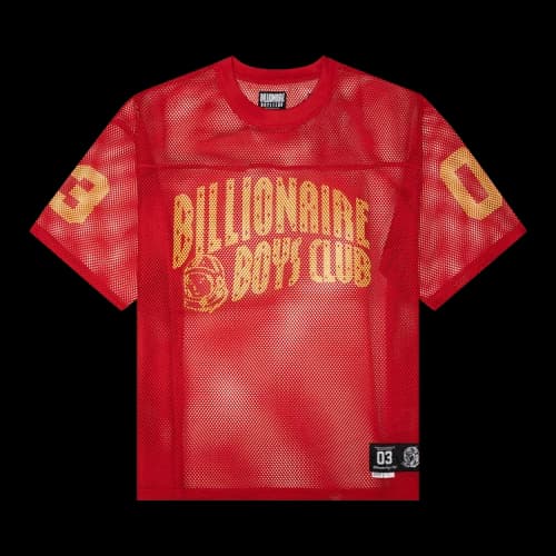 Billionaire Boys Club Varsity Short-Sleeve Knit Jersey 'Red'