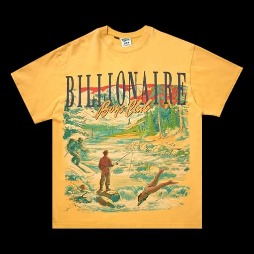 Billionaire Boys Club BB Great Outdoors T-Shirt 'Pale Marigold'