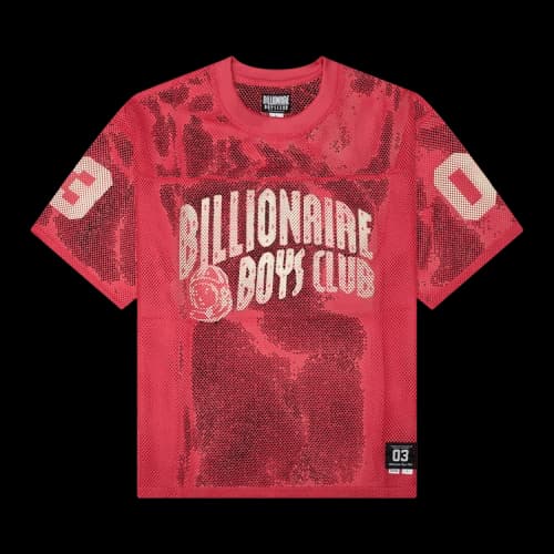 Billionaire Boys Club Varsity Short-Sleeve Knit Jersey 'Desert Rose'
