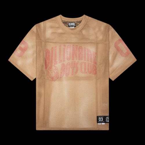 Billionaire Boys Club Varsity Short-Sleeve Knit Jersey 'Sesame'