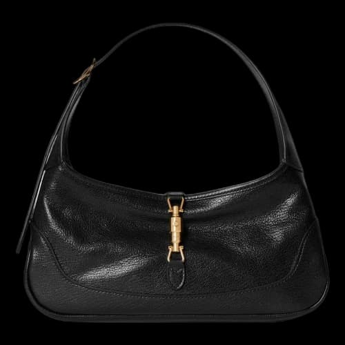 Gucci Jackie Slim Medium Shoulder Bag 'Black' (Women's)