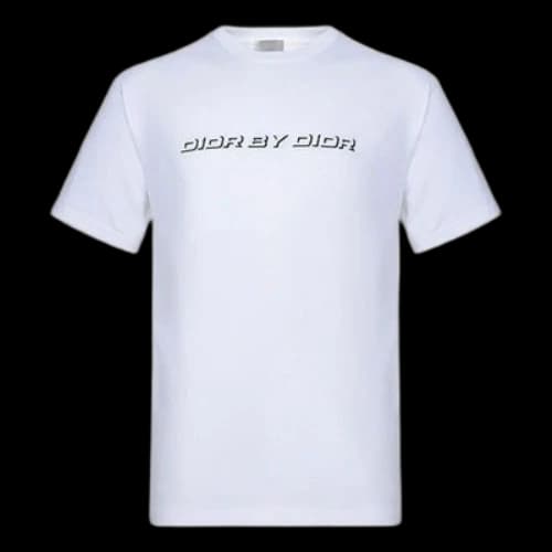 DIOR Homme Embroidery Logo Printing Male White