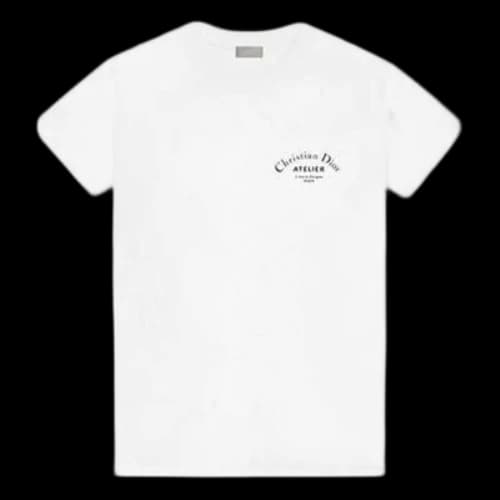 DIOR 'Christian DIOR Atelier' Logo Letter Logo Printed Unisex White