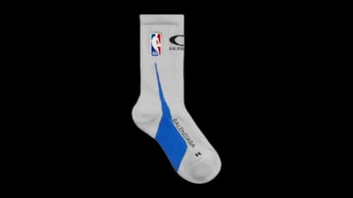 Balenciaga x NBA Socks Dirty White