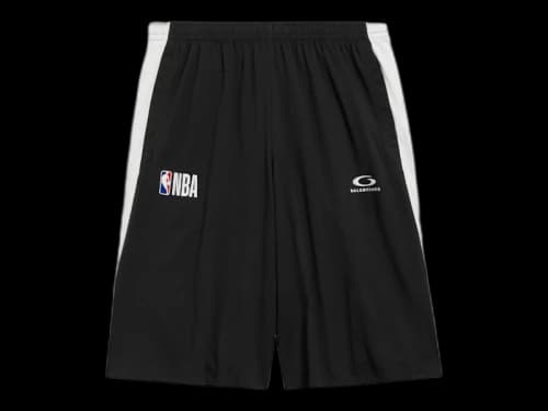Balenciaga x NBA Tracksuit New Shorts Black