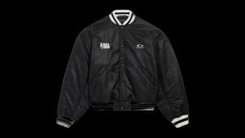 Balenciaga x NBA Coach Jacket Black/White