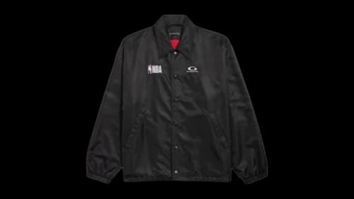 Balenciaga x NBA Coach Jacket Black