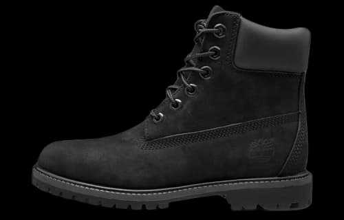 Timberland 6-Inch Premium Waterproof Wide-Fit Boots 'Black' (Women's)