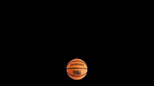 Balenciaga x NBA Charm Keychain Orange