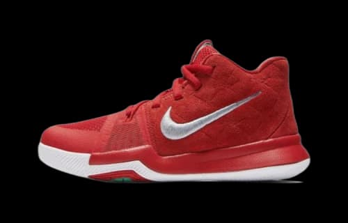 (PS) Nike Kyrie Irving 3 'University Red Wolf Grey'