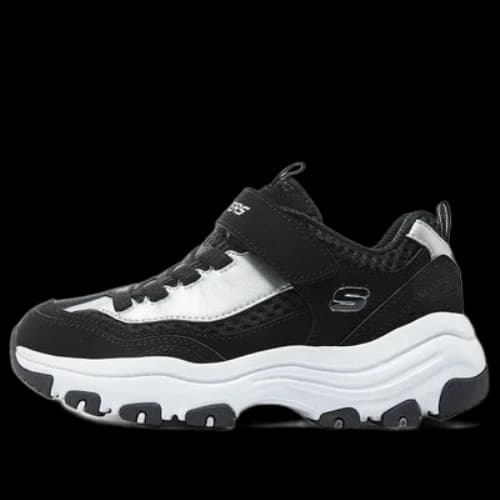 (GS) Skechers Crowd Appeal Shoes 'Black White'