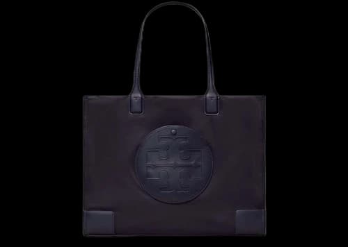 Tory Burch Ella Logo Tote Tory Navy