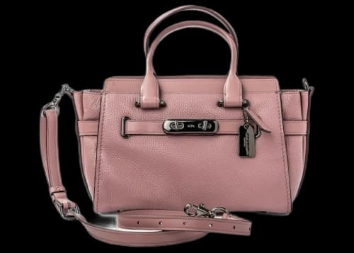 Coach Swagger 27 Bag Dusty Rose Pink