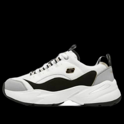 Skechers D'Lites 3.0 Cousin 'White Gray' (Women's)