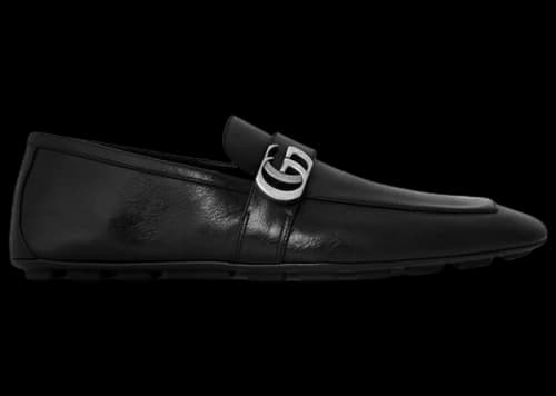 Gucci Driver Double G Black