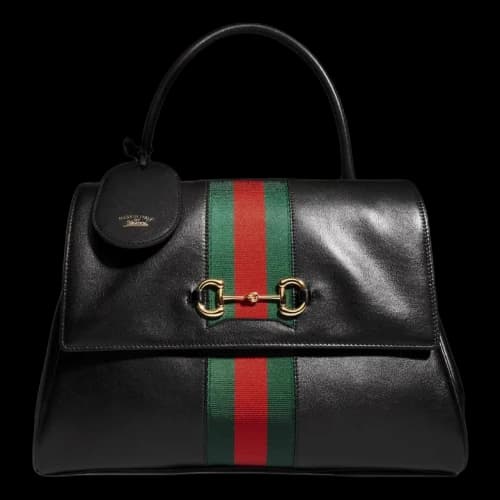 Gucci Paparazzo Medium Top Handle Bag 'Black' (Women's)