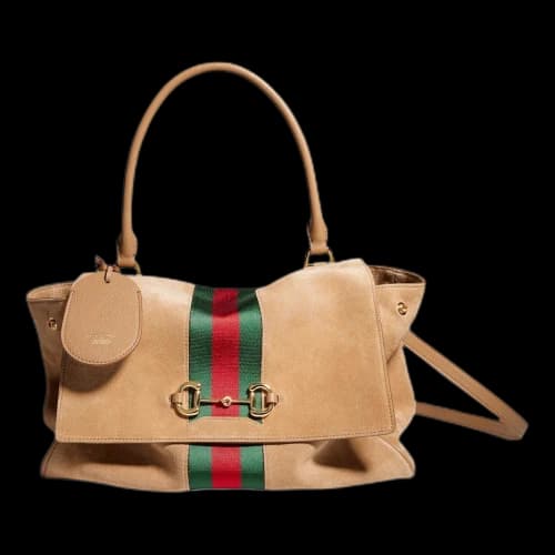 Gucci Paparazzo Medium Top Handle Bag 'Sand' (Women's)
