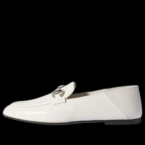 Gucci Jordaan Soft Loafer 'White' (Women's)