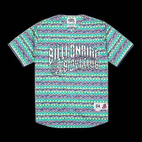 Billionaire Boys Club Lightyears Jersey 'Green/White/Pattern'