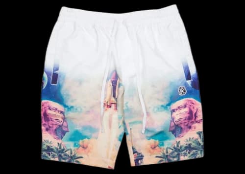 Billionaire Boys Club Mirage Shorts White/Bleach