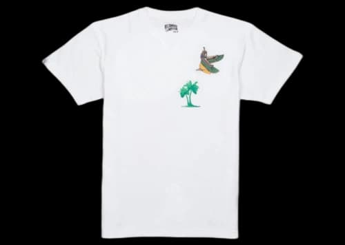 Billionaire Boys Club BB Palm Paradise Knit Tee White