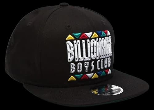 Billionaire Boys Club Block Snapback Cap Black