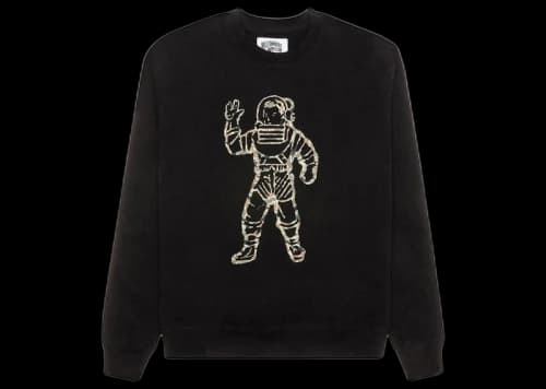 Billionaire Boys Club Camo Astronaut Crew Sweater Black