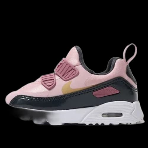 (TD) Nike Air Max Tiny 90 'Plum Chalk Metallic Gold Anthracite'