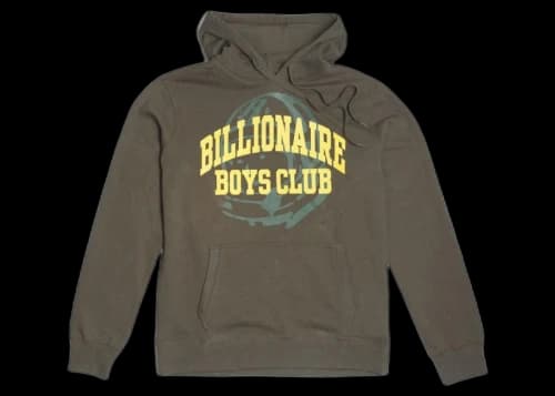 Billionaire Boys Club Collegiate Hoodie Green/White