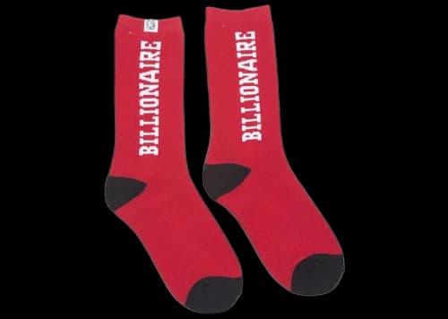 Billionaire Boys Club Collegiate Socks Red/Tango