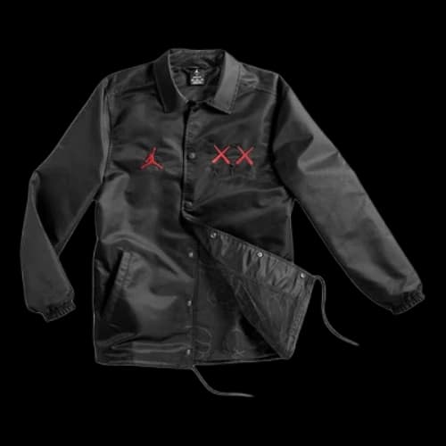Air Jordan x Kaws Coaches Jacket 'Black'