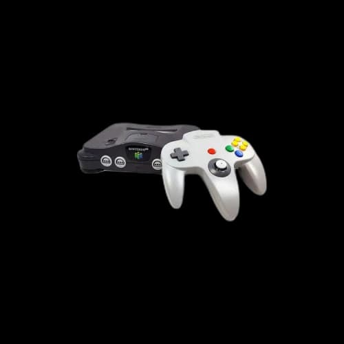 Vintage Nintendo 64 Bundle With Mario Kart 64 'Multicolor'