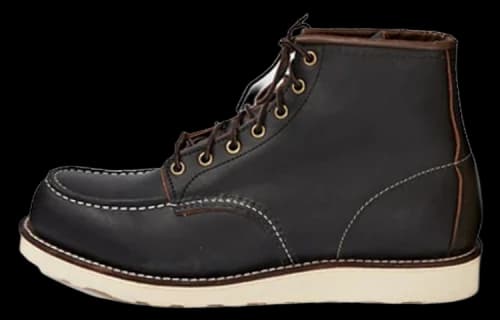 Red Wing Leather Combat Boots Men's Black D Width
