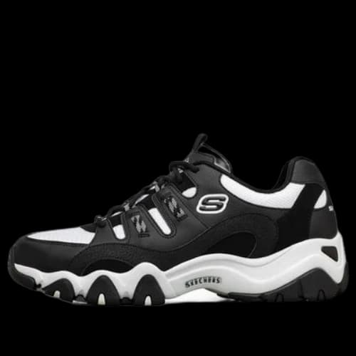 Skechers D'Lites 2.0 Running Shoes Black/White